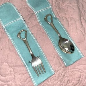 Tiffany Spoon and Fork set